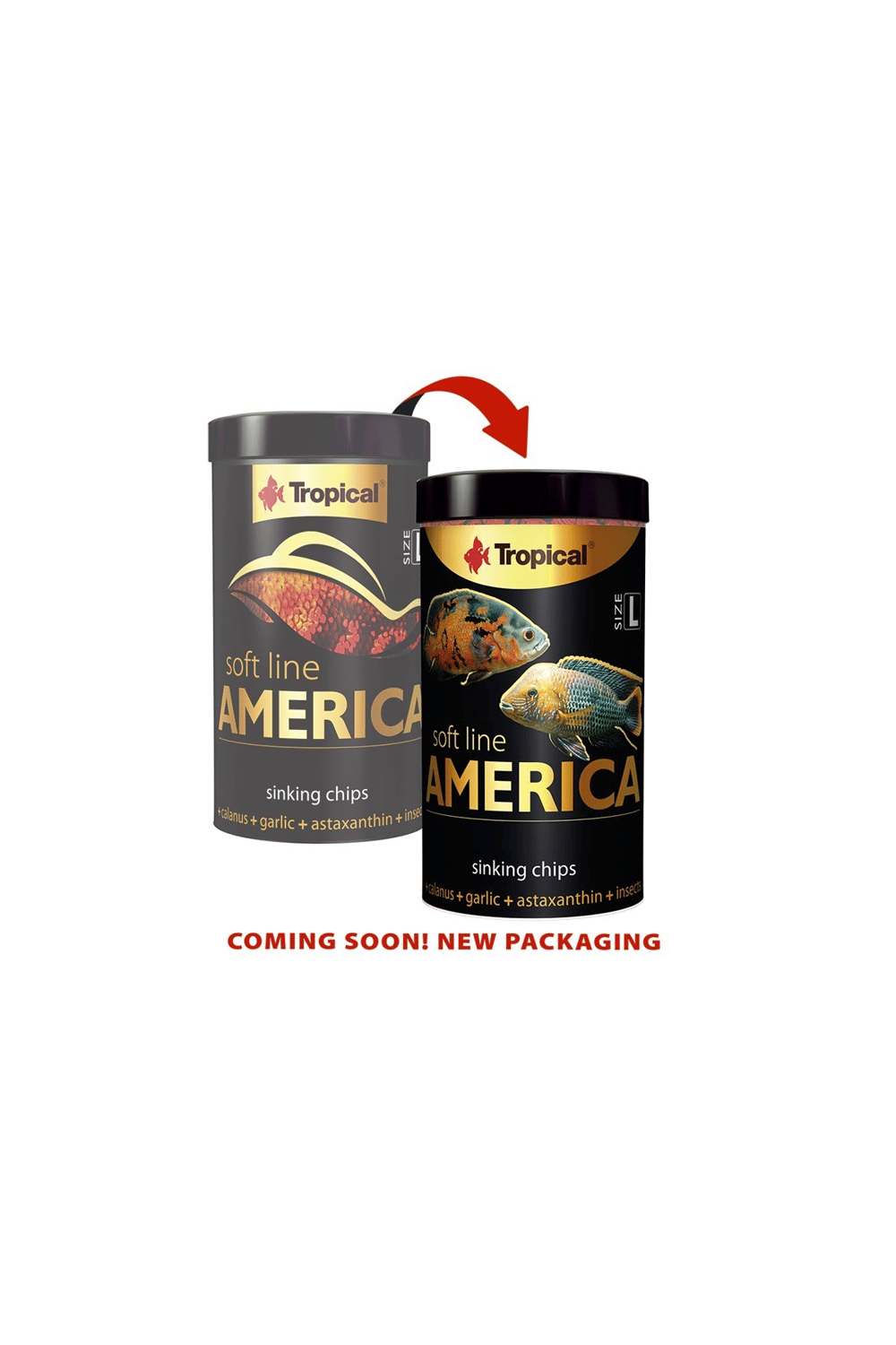 Tropical Soft Line America Size L 250ml/130Gr