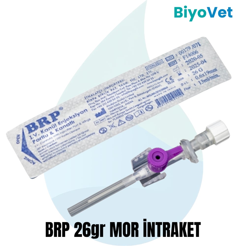 BRP MOR İNTRAKET 100 ADET