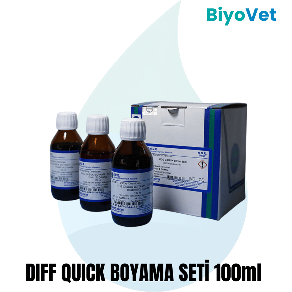 DİFF QUİCK BOYA SETİ