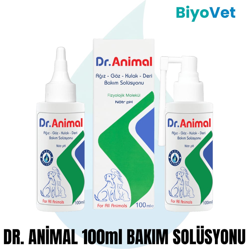Dr. Animal Bakım Solüsyonu 100ml