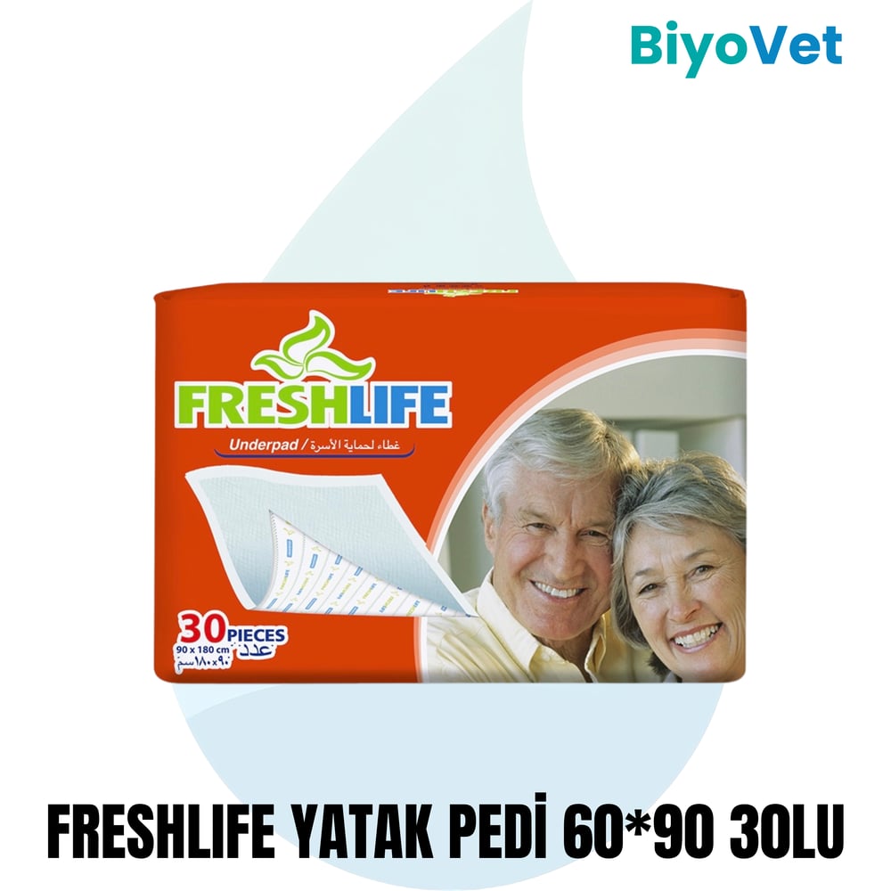 FRESHLİFE 60*90 HASTA ALTI PEDİ 30adet