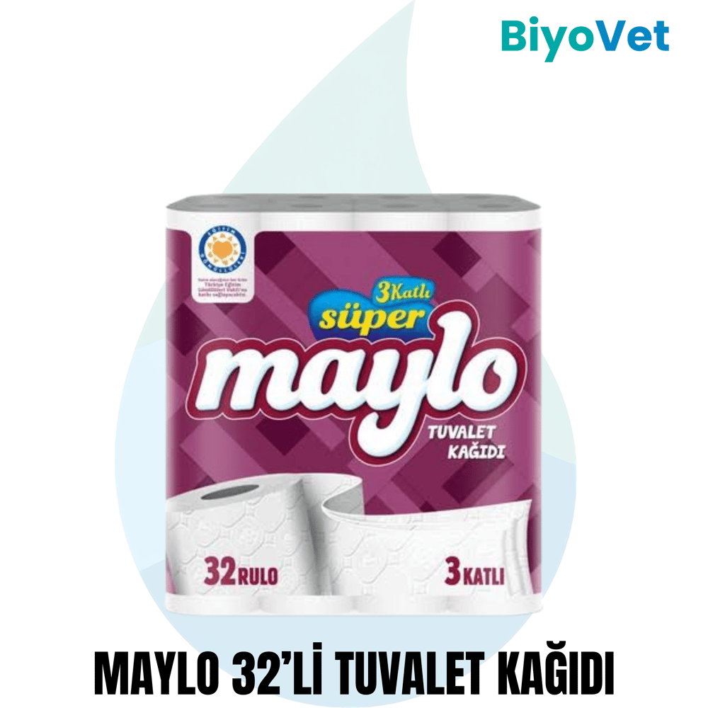 MAYLO TUVALET KAĞIDI 3 KATLI 32'li*3 ADET