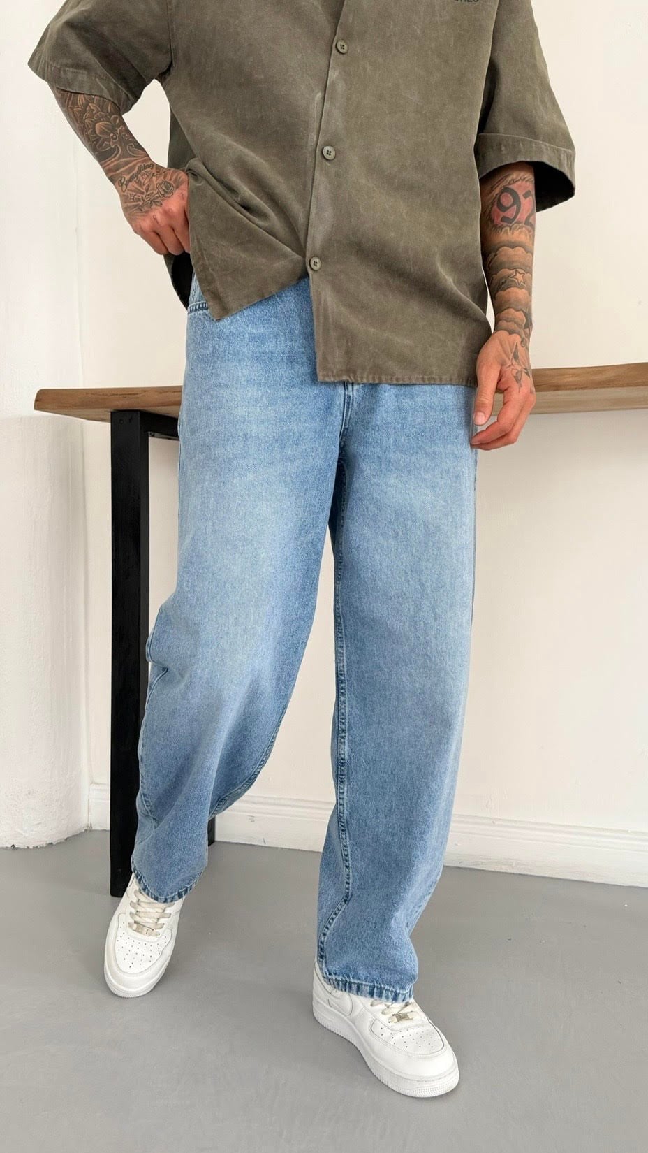 Balon Denim Bol Pantolon