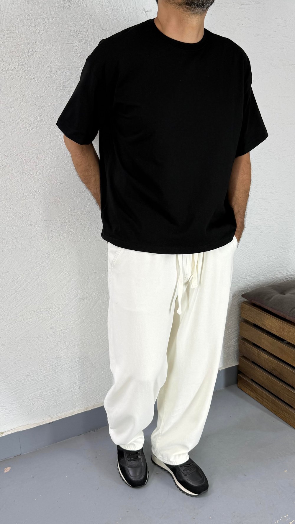 Basic Crop Oversize TShiirt