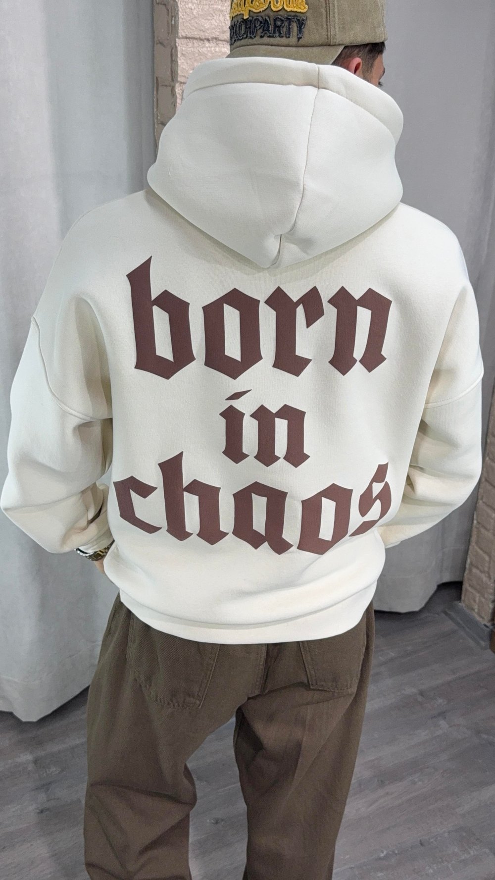 Baskılı Şardonlu Sweatshirt