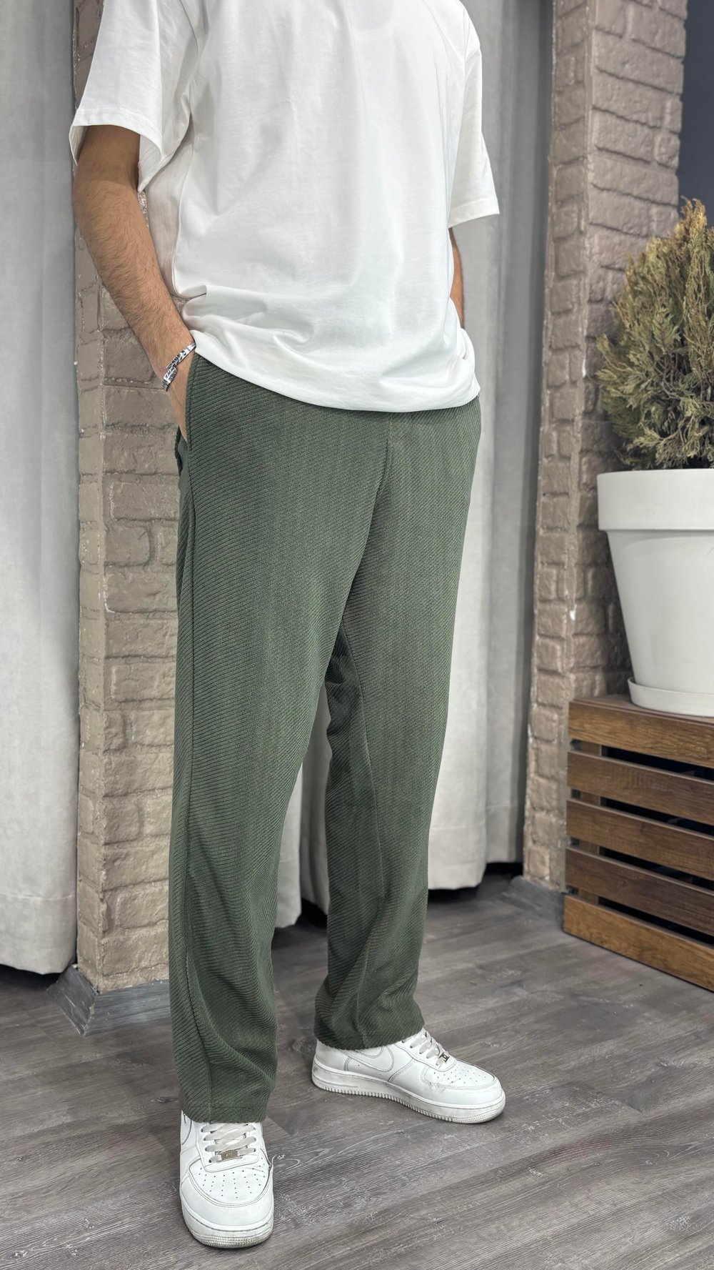 Kadife Regularfit Pantolon