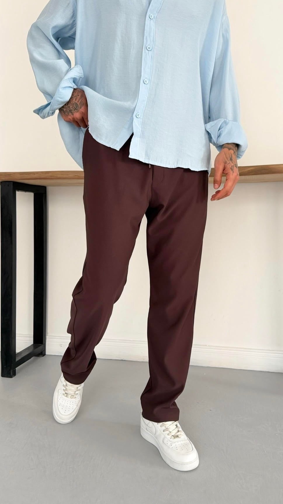 Kahve Jogger Pantolon
