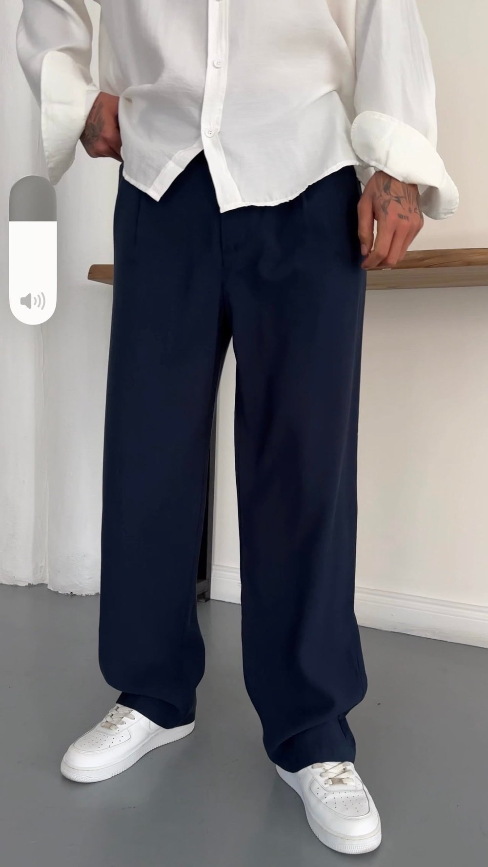 Kemerli Baggy Pantolon
