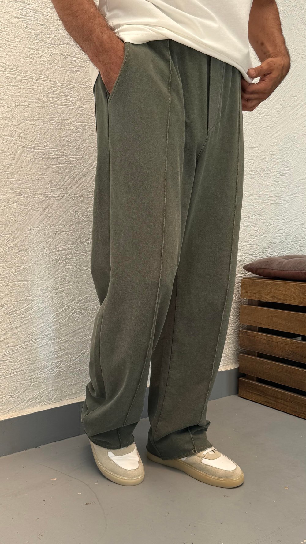 Paça Fermuar  Detay Baggy Bol Eşofman