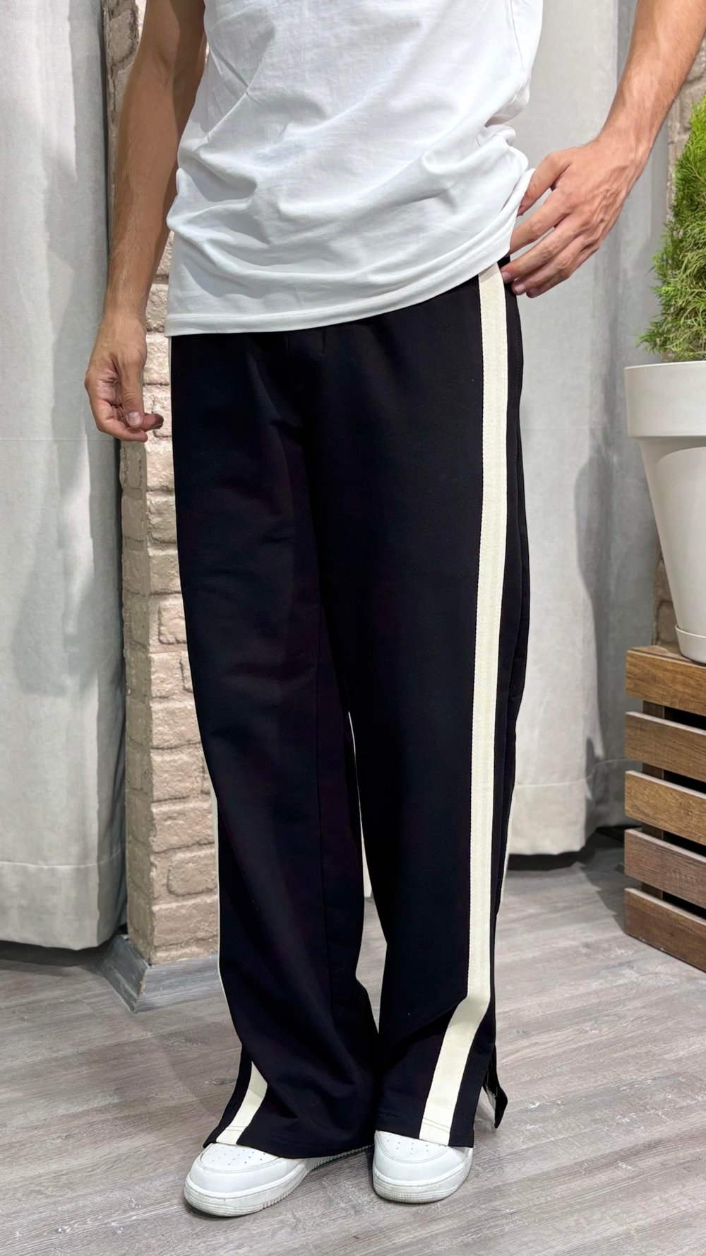 Şeritli Baggy Eşofman