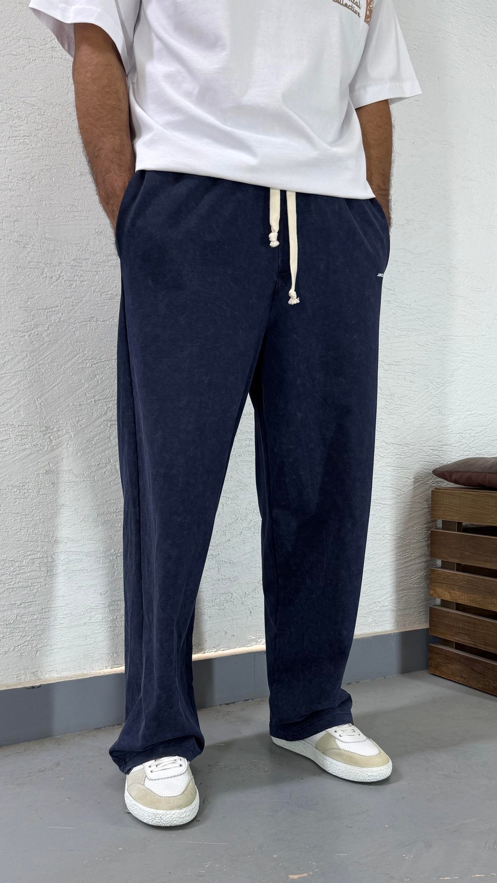 Yıkamalı Bol  Baggy Eşofman 