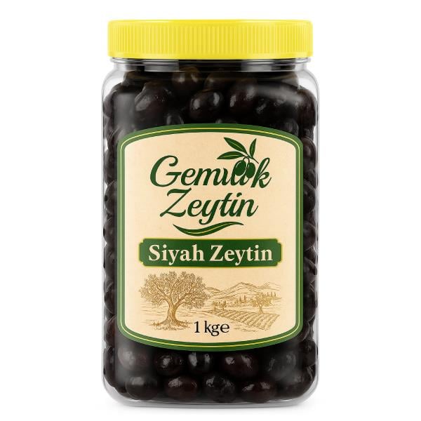 Gemlik Siyah Zeytin Jumbo 