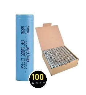 Aspilsan 18650 3.7V 2800mAh Li-ion Şarjlı Pil 100 Adet Özel Paket - PilgrossAspilsan 18650 3.7V 2800mAh Li-ion Şarjlı Pil 100 Adet Özel Fiyat - PilgrossLi-ion Piller