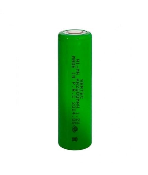 Sertec AA 2500mAH Şarjlı Pil 1.2 Volt Ni-MH AA Boy Başsız 