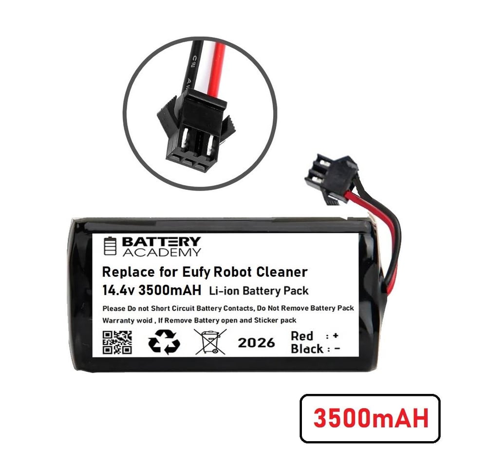 Eufy Robovac 11s Süpürge için 14.4v 3500mAH BataryaEufy Robovac 11s Serisi Uyumlu 14.4v 3500mAH Robot Süpürge Pili