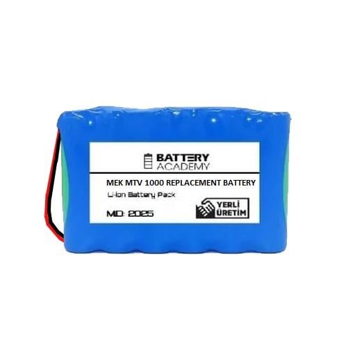 Mek MTV1000 Portable Ventilator için Battery Academy Marka Medikal Batarya
