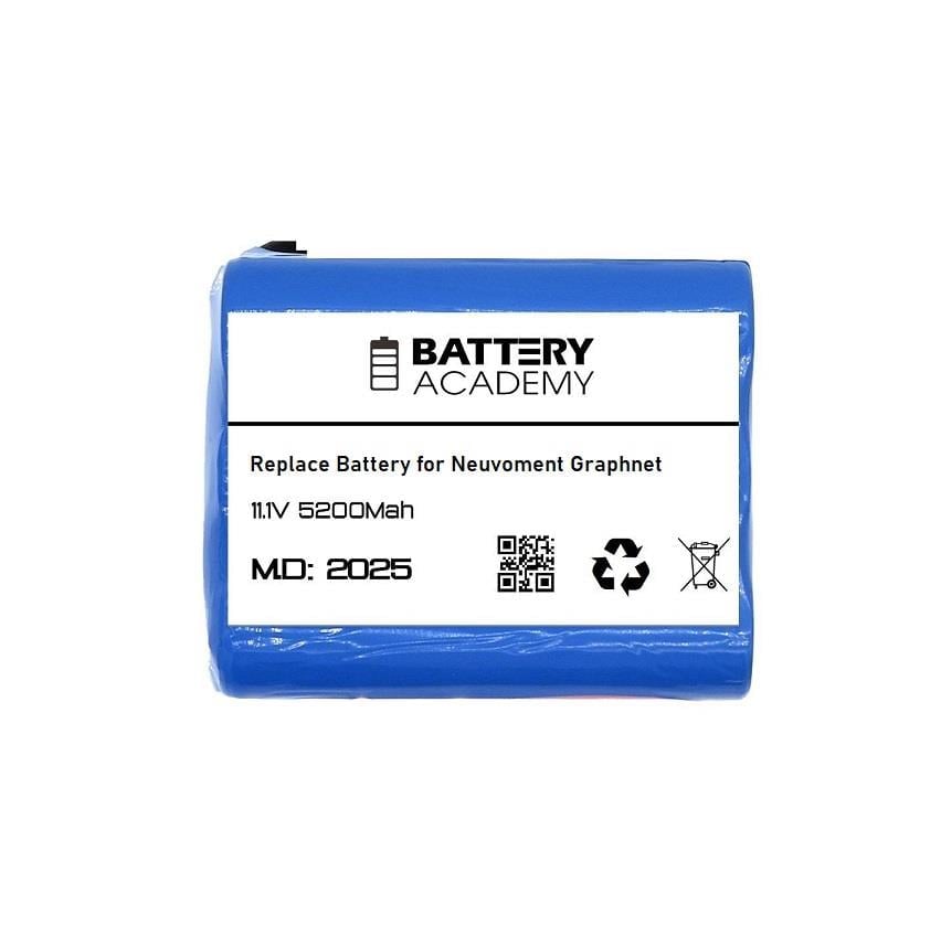 Neumovent Graphnet Ventilatör için 11.1v 5200mAH Batarya