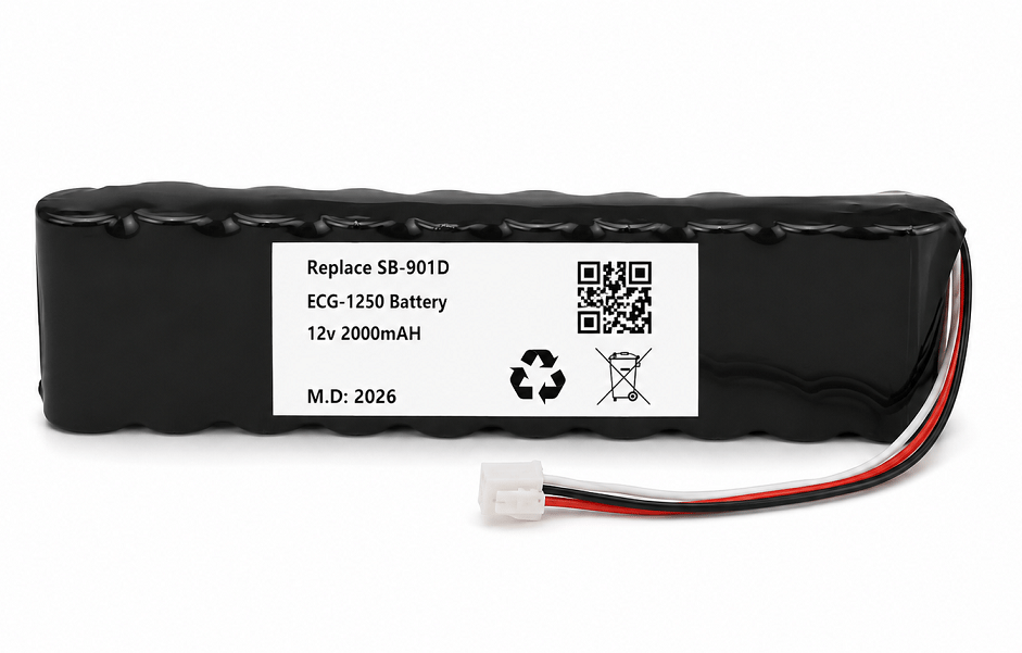 Nihon Kohden ECG-2150K EKG için 12V 2Ah Ni-MH BataryaNihon Kohden ECG-2150K EKG için 12V 2Ah Ni-MH BataryaMedikal Bataryalar