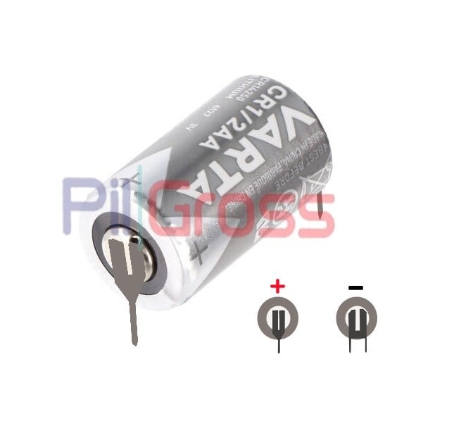 Varta CR1/2AA 3V Lityum Puntalı Pil | İğne Ayaklı CR14250 Endüstriyel PilVarta CR1/2AA 3V Lityum Puntalı İğne Ayaklı CR14250 Endüstriyel PilOyuncak Pilleri