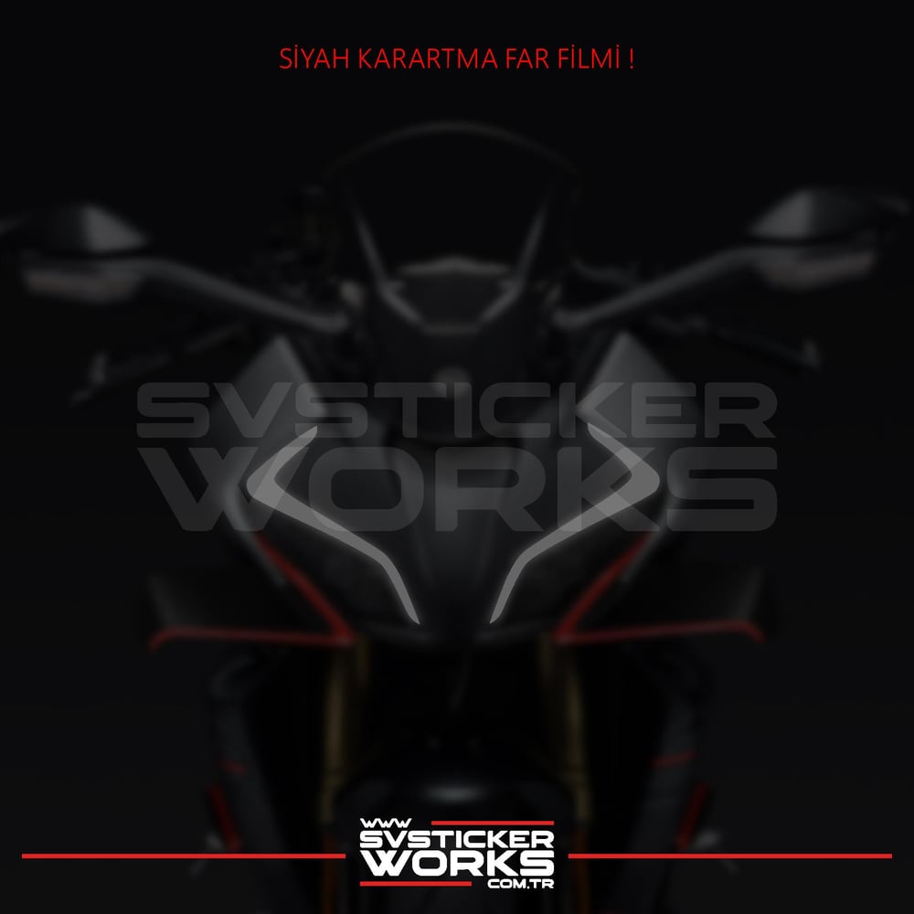 CFMOTO 450SR Far Sticker Far Filmi Şeffaf Sticker Yüksek Kalite Film