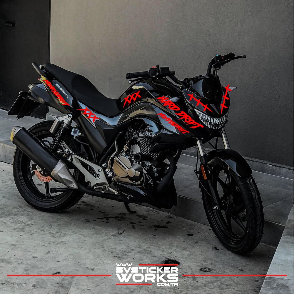 Mondial Drift L Sticker XXX Full Sticker Set Dekor Modeli
