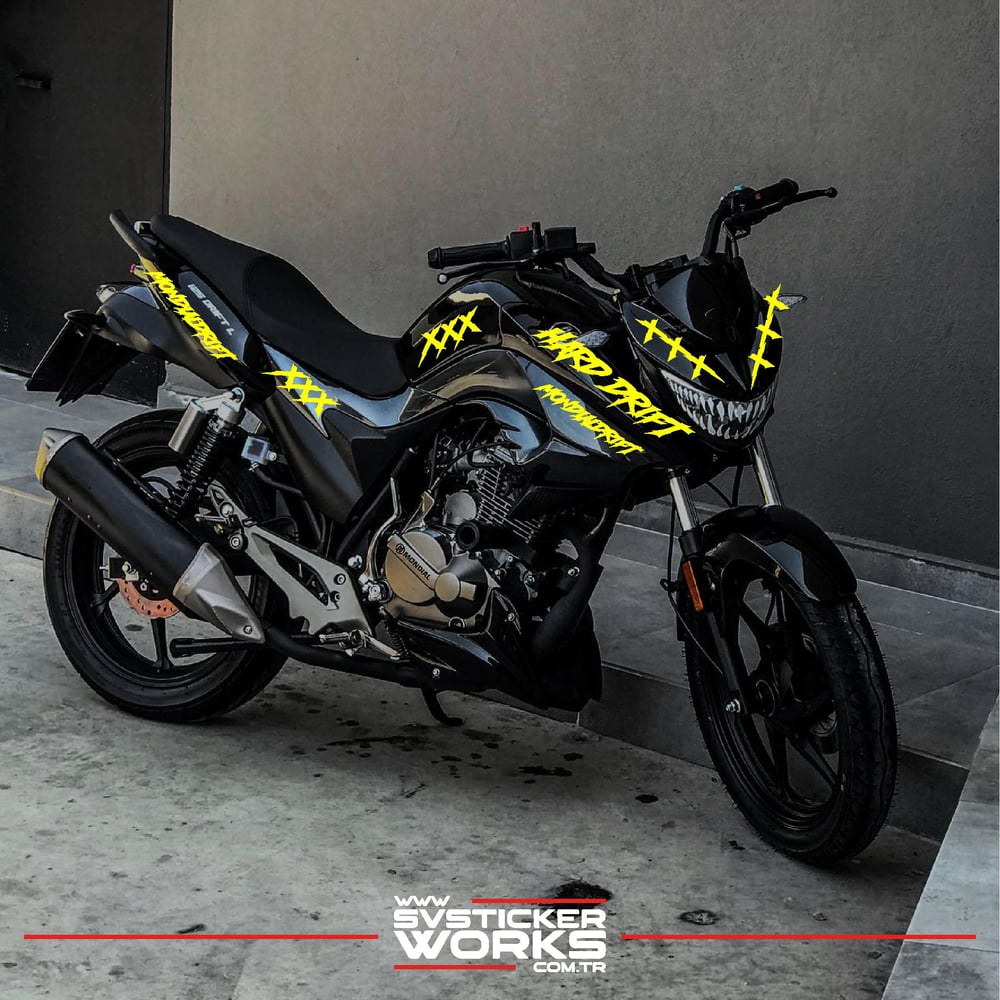 Mondial Drift L Sticker XXX Full Sticker Set Dekor Modeli