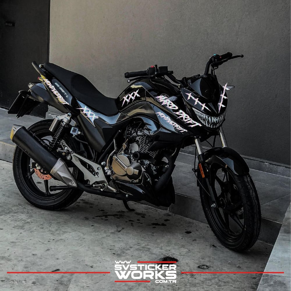 Mondial Drift L Sticker XXX Full Sticker Set Dekor Modeli