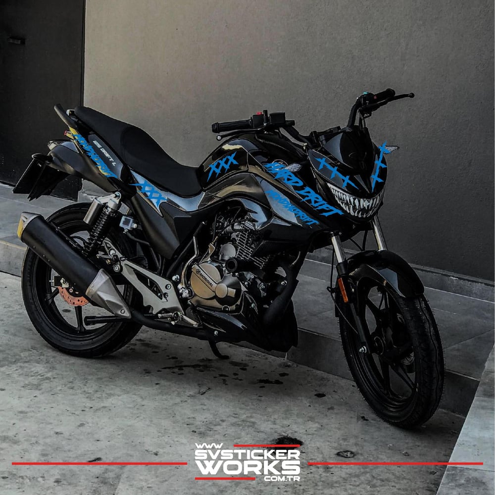 Mondial Drift L Sticker XXX Full Sticker Set Dekor Modeli