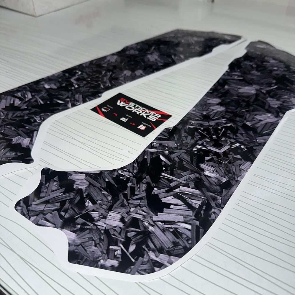 Bajaj NS200 Forged Kaplama Etiket Sticker Modeli Orta Sase