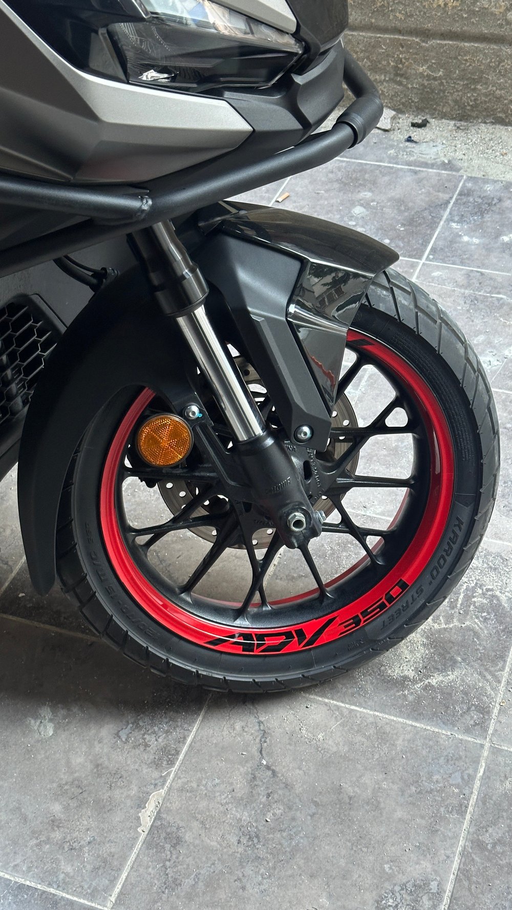 HONDA ADV350 FULL KAPLAMA JANT STICKER SETİ ADV350 YAZILI