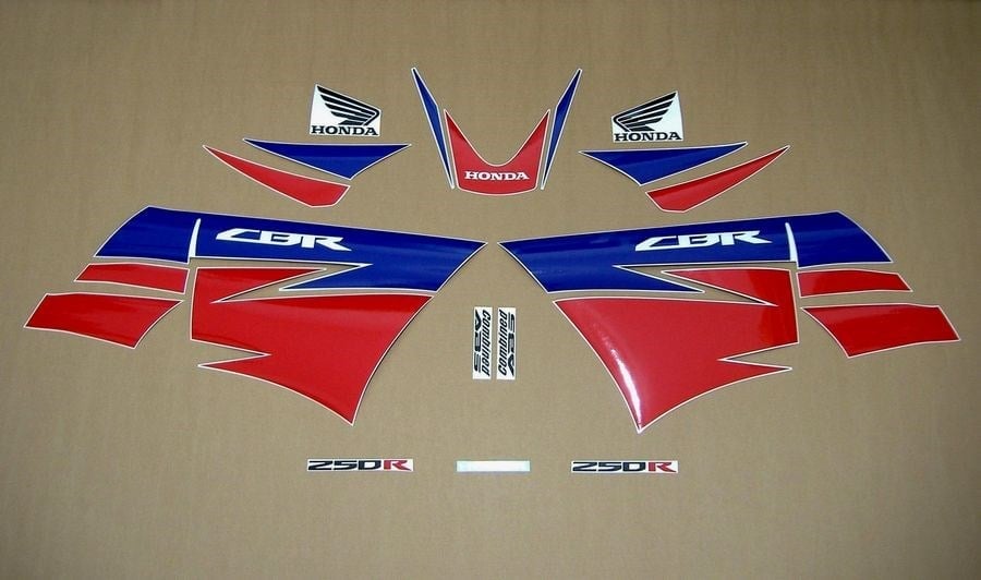 Honda CBR 250R 2013 Orijinal Sticker Set Full Takım