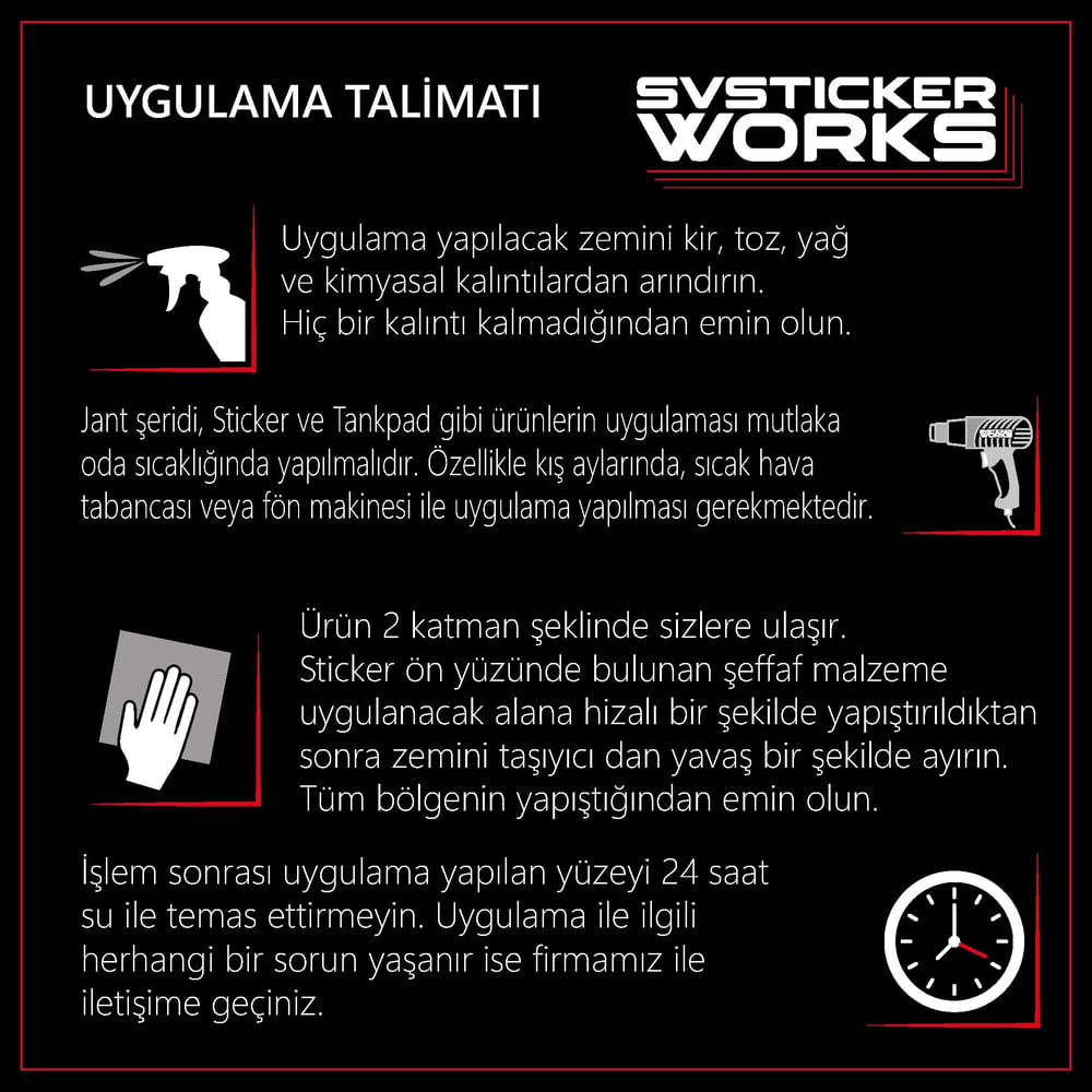 Yamaha R25 2014-2018 Kaplama Sticker Sakura Motor Kaplama Modeli Hazır Kit Yüksek Kalite
