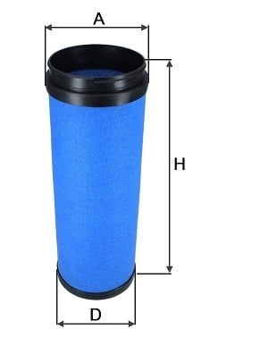Hava FiltreleriŞampiyon FiltreMC469601BA | FORD CARGO 4142 D KAMYON EURO 6 MOTOR 2022- İÇ TİP HAVA FİLTRESİ