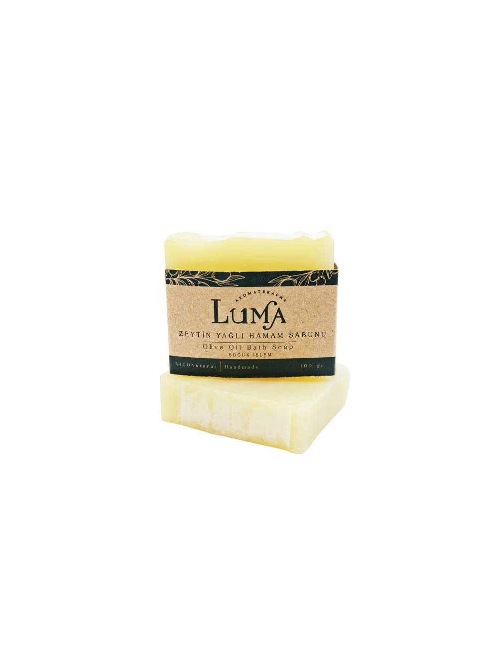 %100 Saf Geleneksel Zeytinyağlı Hamam Sabunu - 100 gr