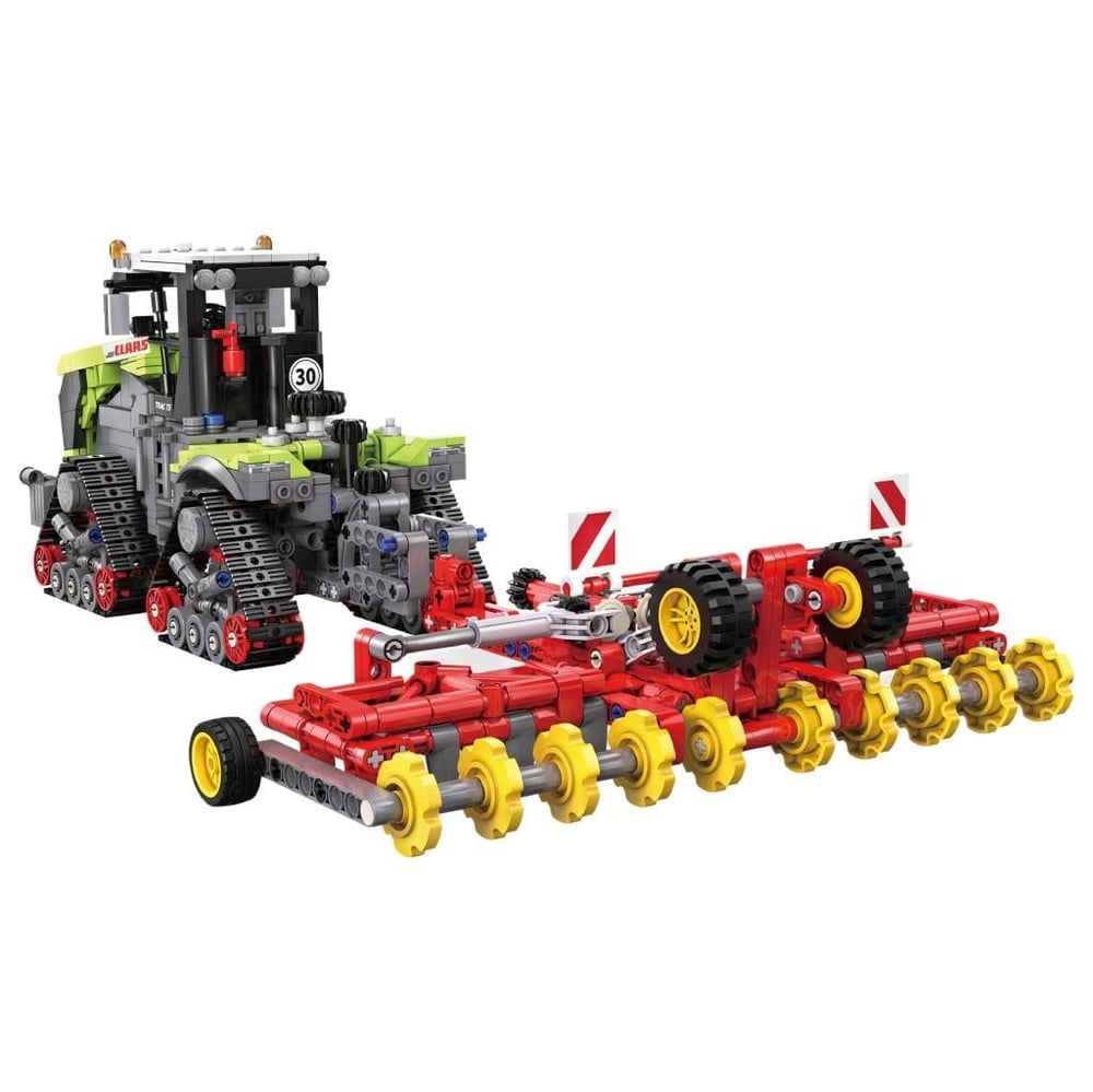 CADA Claas Xerıon 5000 Trac 1336 PARÇA  BLOCK OYUNCAK