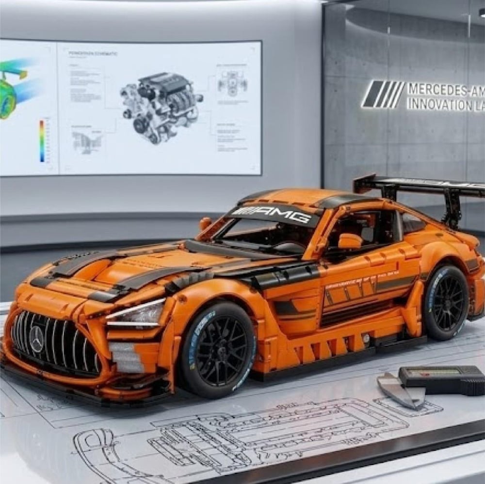 CADA Mercedes-AMG GT3-5466 PARÇA BLOCK OYUNCAK