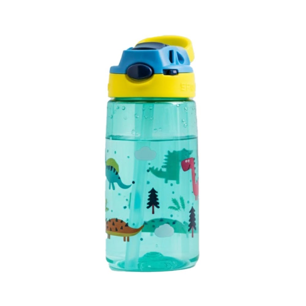 DİLLER 500 ML SİLİKON PİPETLİ TRITAN SU MATARASI