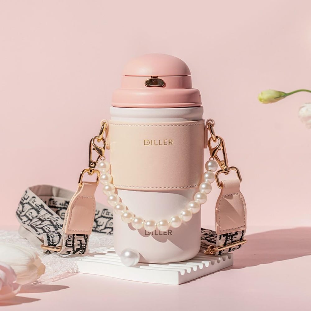 DILLER 580 ML EL VE BOYUN ASKILI PASLANMAZ ÇELiK TERMOS