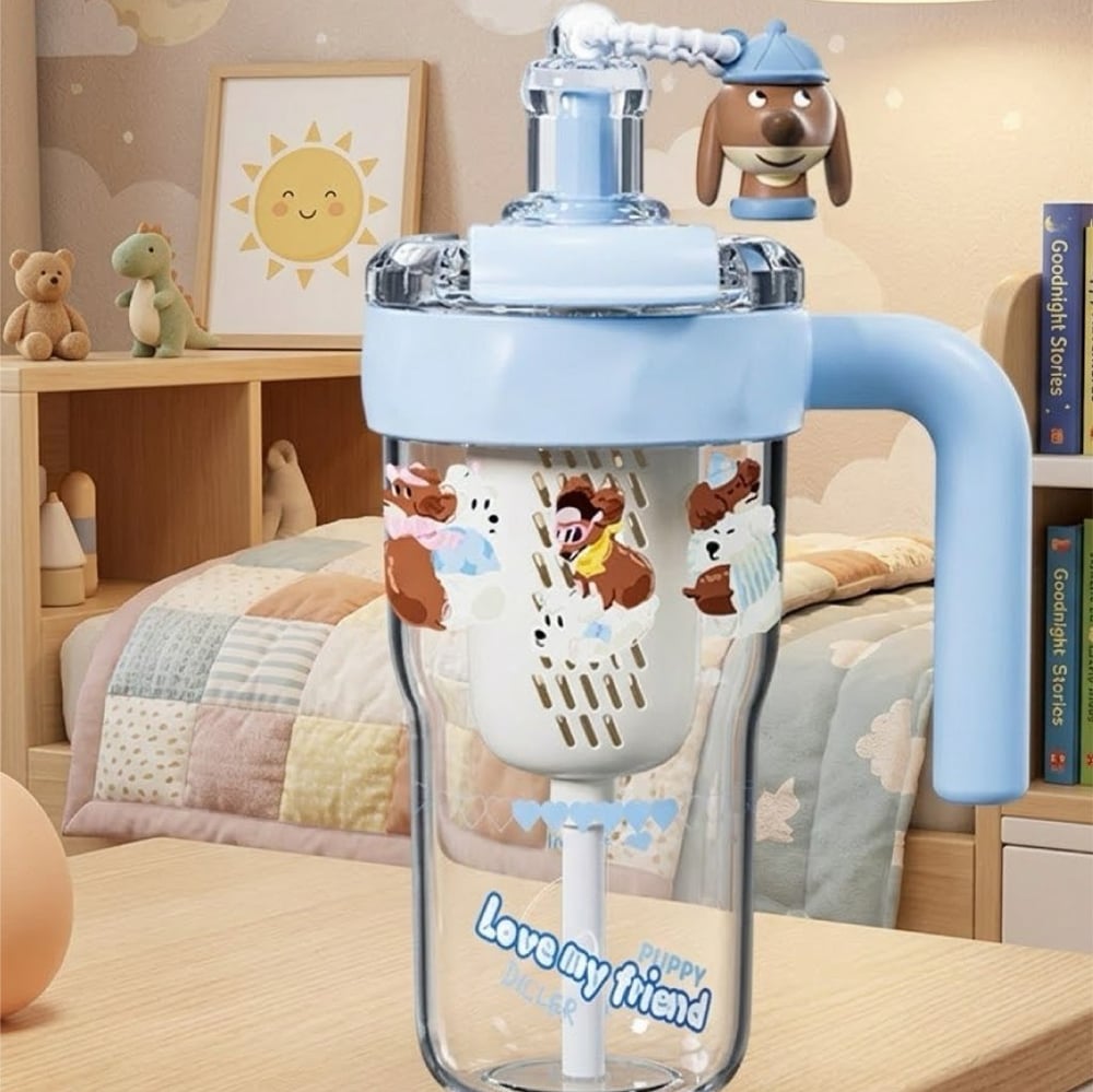 DİLLER 860 ML MAVİ TRİTAN SU MATARASI