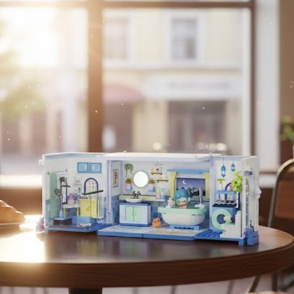 JAKİ BANYO/DUŞ MODEL 235 PARÇA  BLOCK OYUNCAK