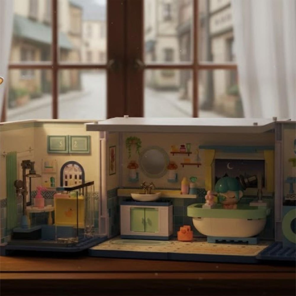 JAKİ BANYO/DUŞ MODEL 235 PARÇA  BLOCK OYUNCAK