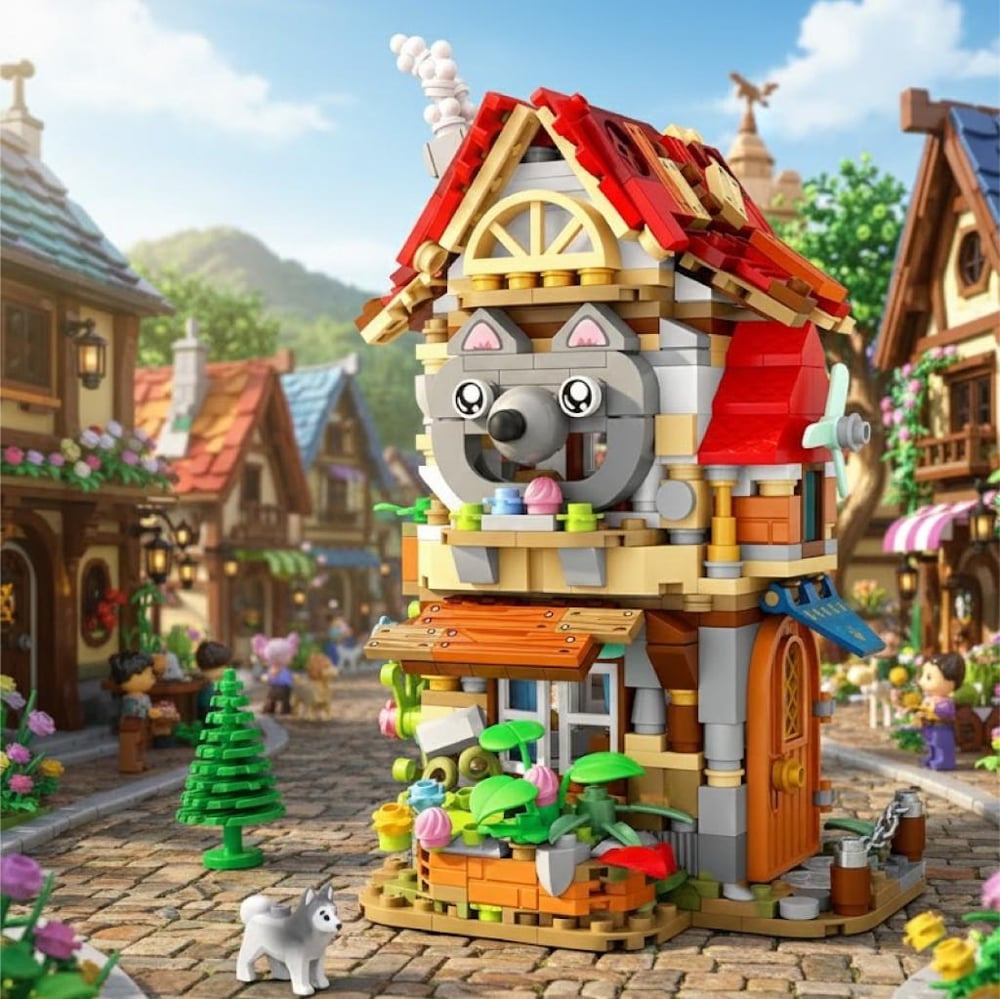 LOZ MASAL EVİ  704 PARÇA BLOCK OYUNCAK