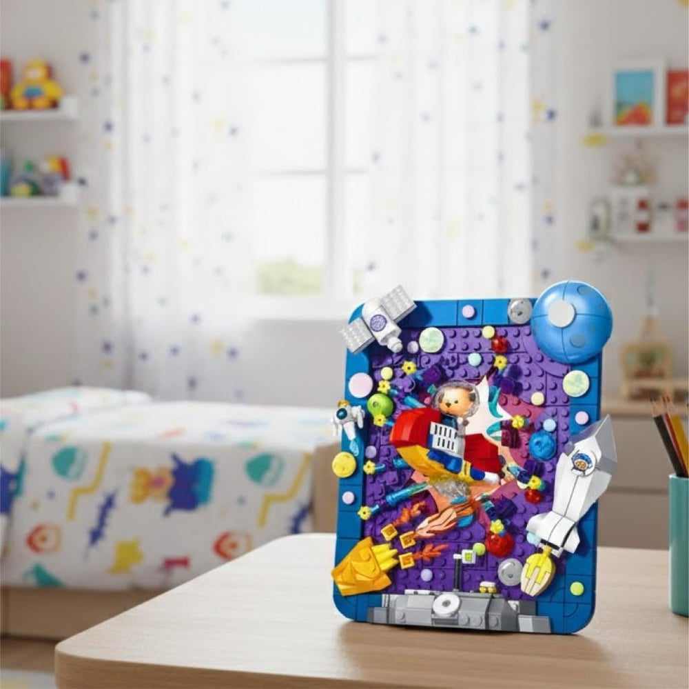 PANLOS TEDDY UZAY ARACI 368 PARÇA   BLOCK OYUNCAK