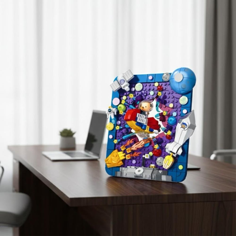 PANLOS TEDDY UZAY ARACI 368 PARÇA   BLOCK OYUNCAK