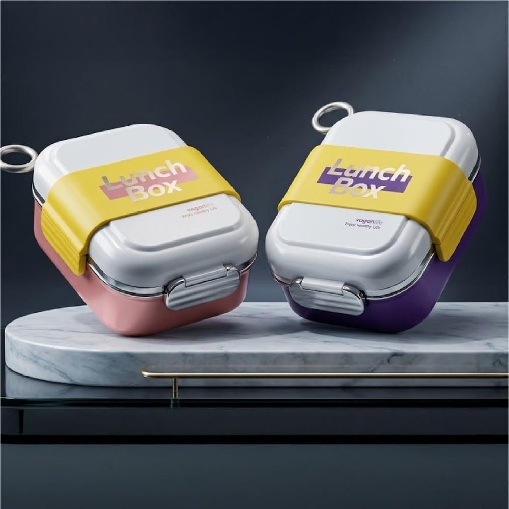 PASLANMAZ ÇELİK LUNCHBOX 500 ML