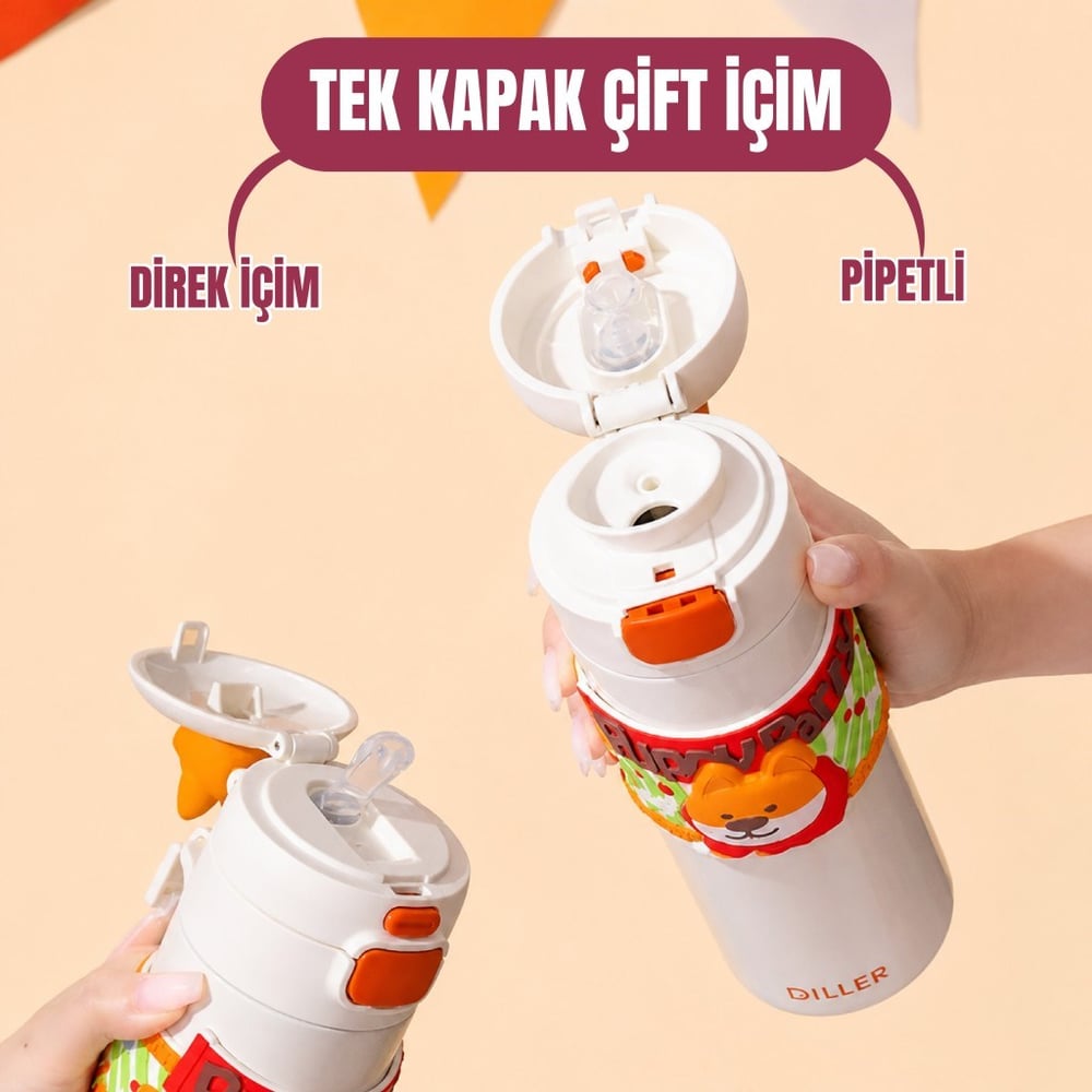 PASLANMAZ ÇELİK MATAR 480 ML