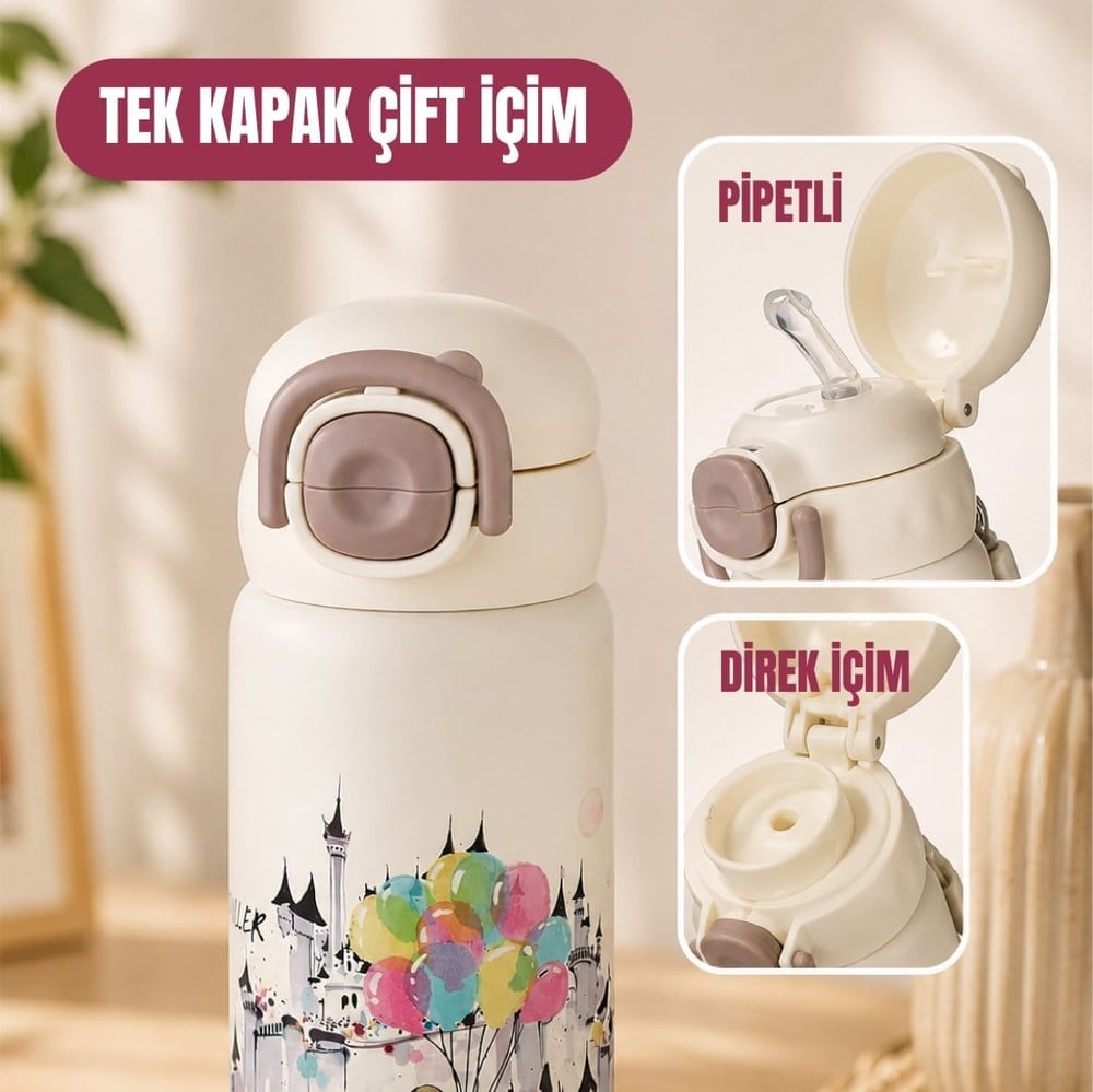 PASLANMAZ ÇELİK MATARA 600 ML