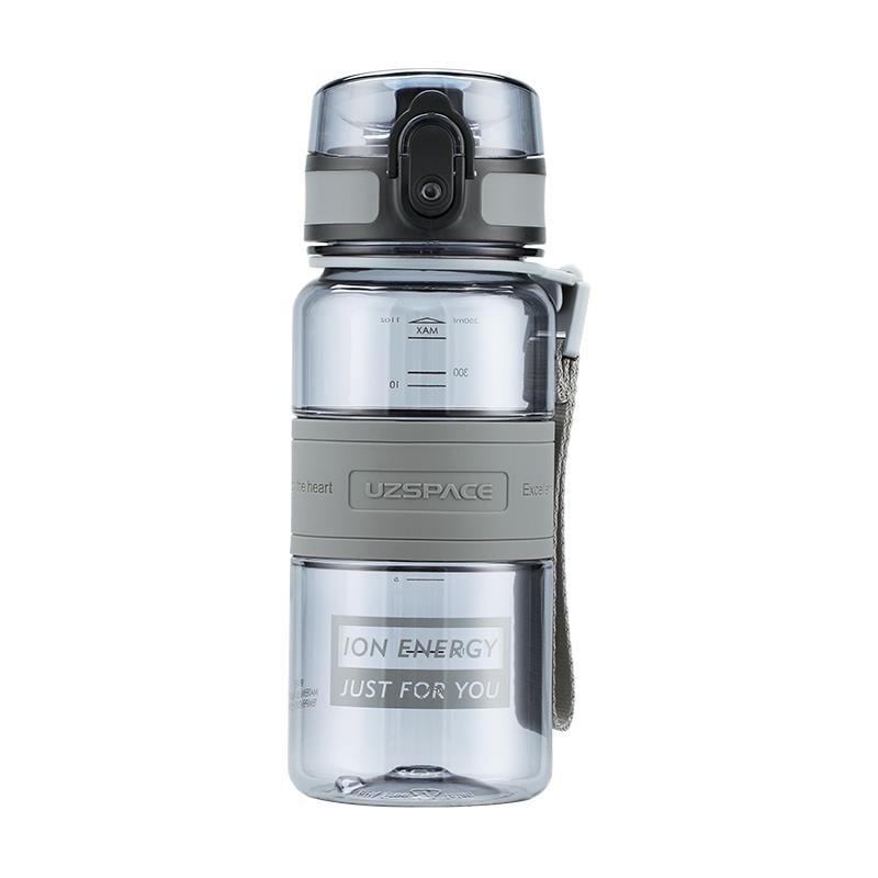 UZSPACE 350ML SİLİKON GÖVDE TRITAN SU MATARASI