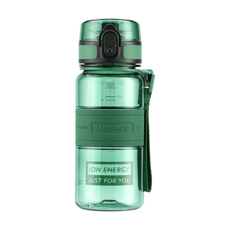 UZSPACE 350ML SİLİKON GÖVDE TRITAN SU MATARASI
