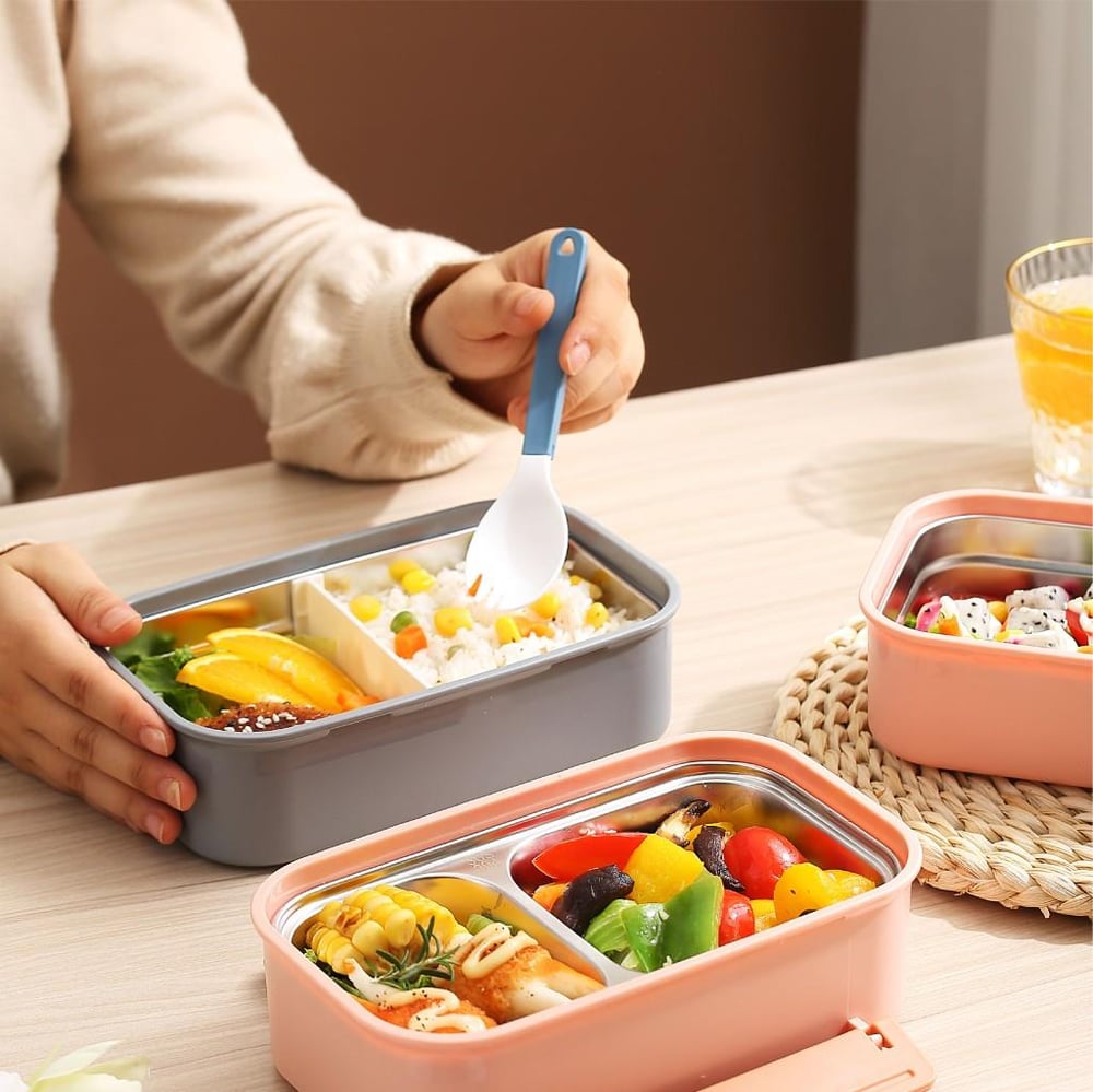 VAGONLİFE 1600 ML 4 BÖLMELİ PASLANMAZ ÇELİK LUNCHBOX
